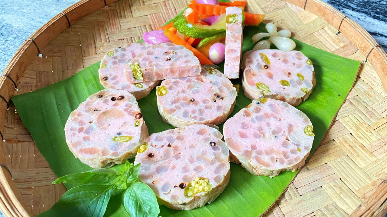 cách làm giò bì