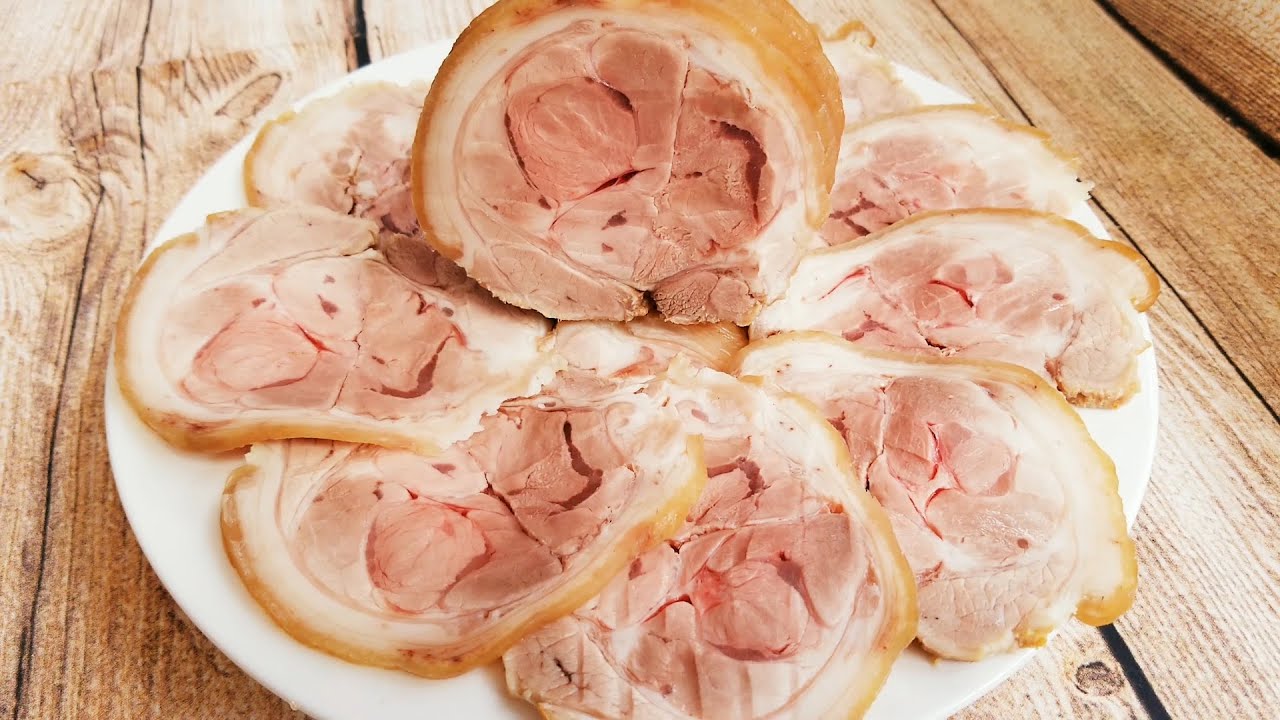 cách làm chân giò ủ muối