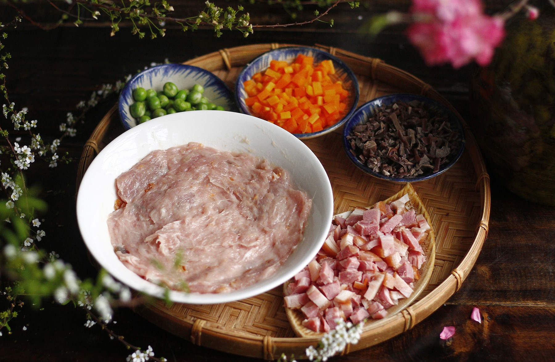 Cách làm chả cá chép bách hoa