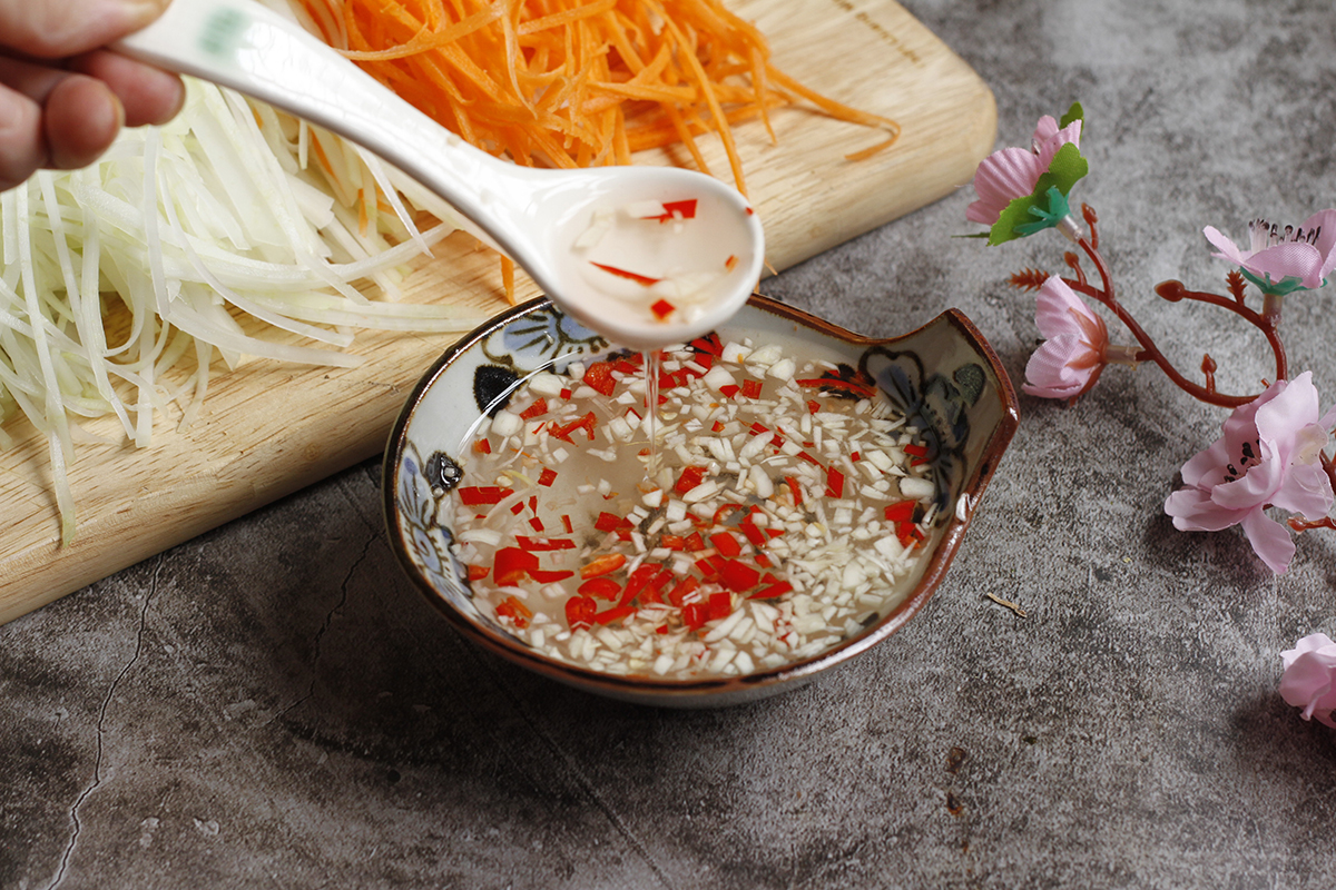 cách làm nộm su hào