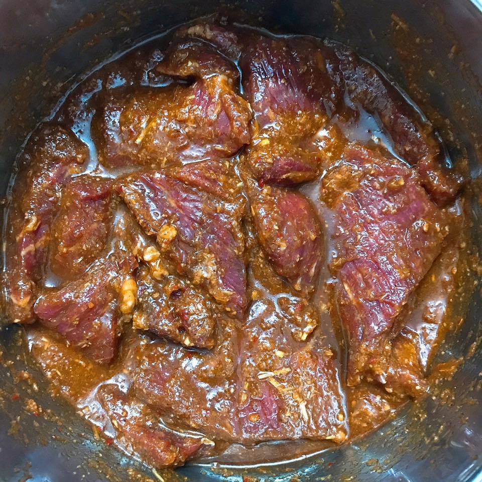 cách làm khô bò xé sợi