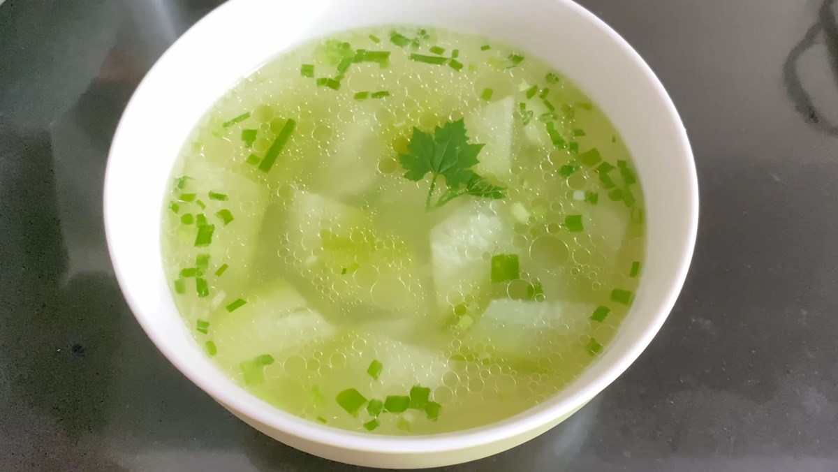 canh bí đao