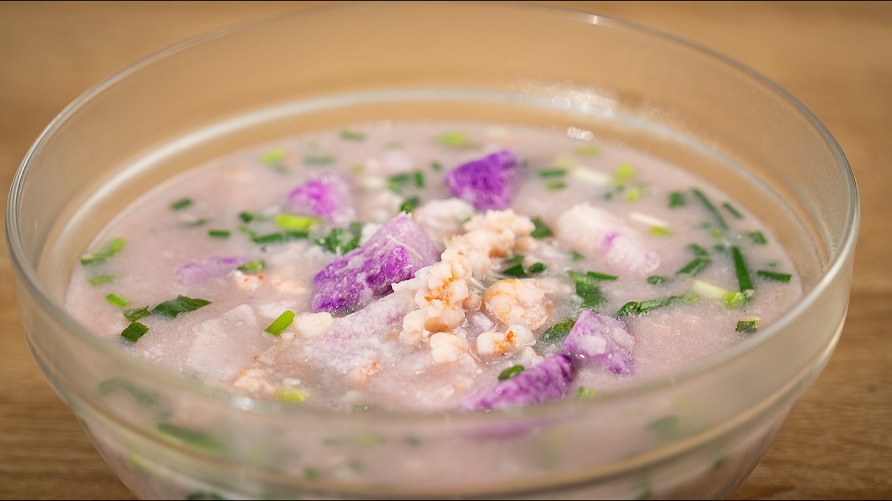 cách nấu canh khoai mỡ thịt bằm