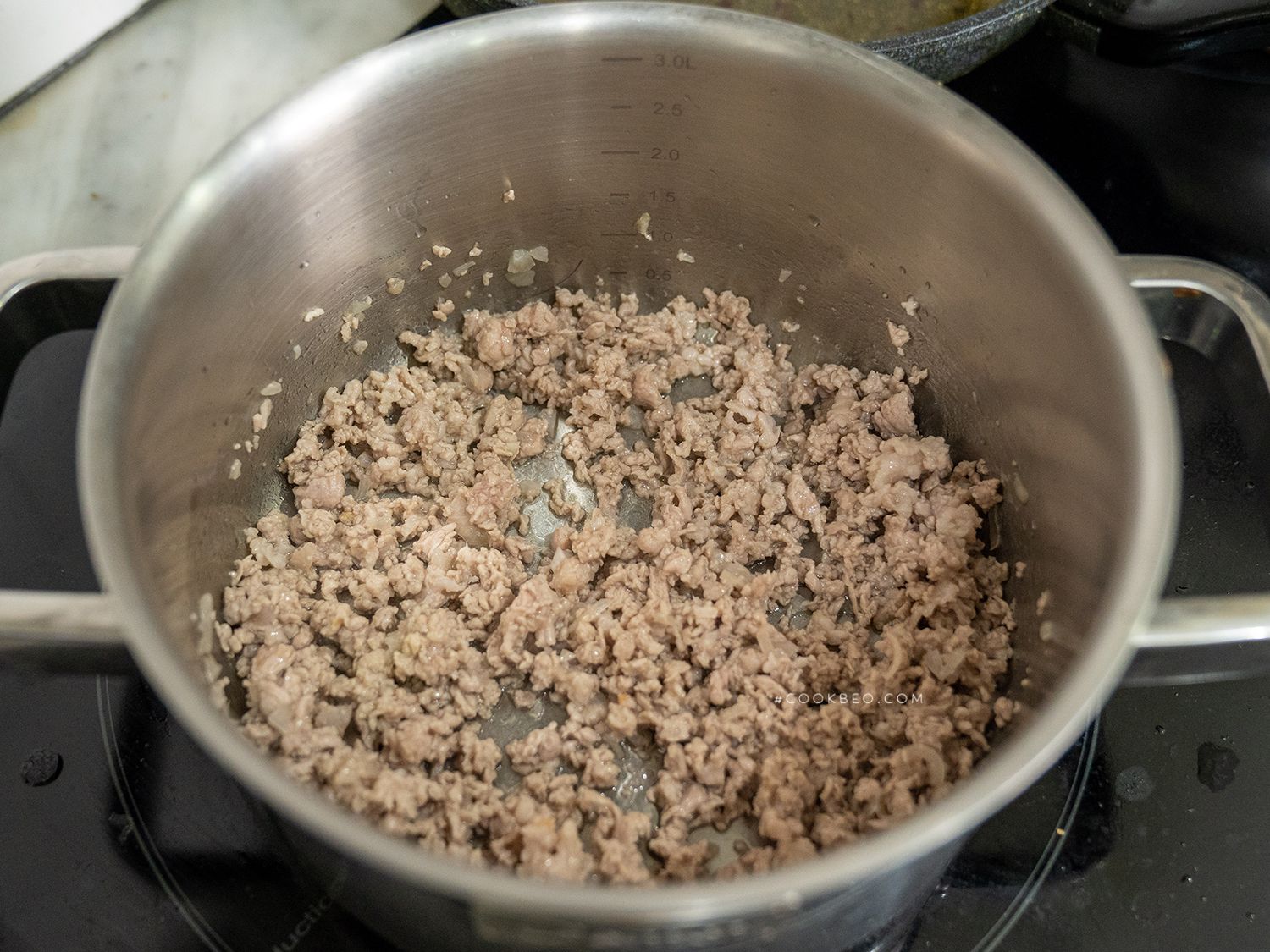 cách nấu canh khoai mỡ thịt bằm