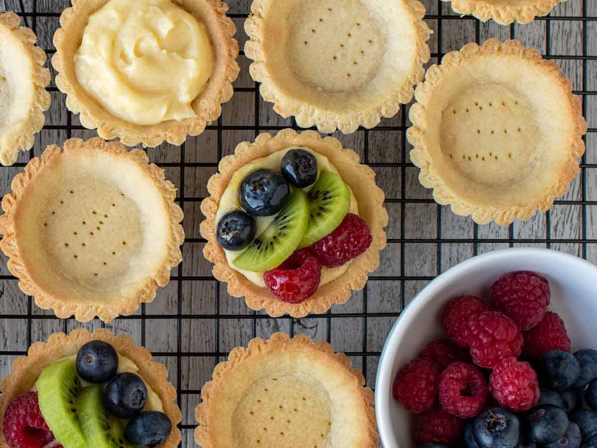 cách làm bánh tart trái cây