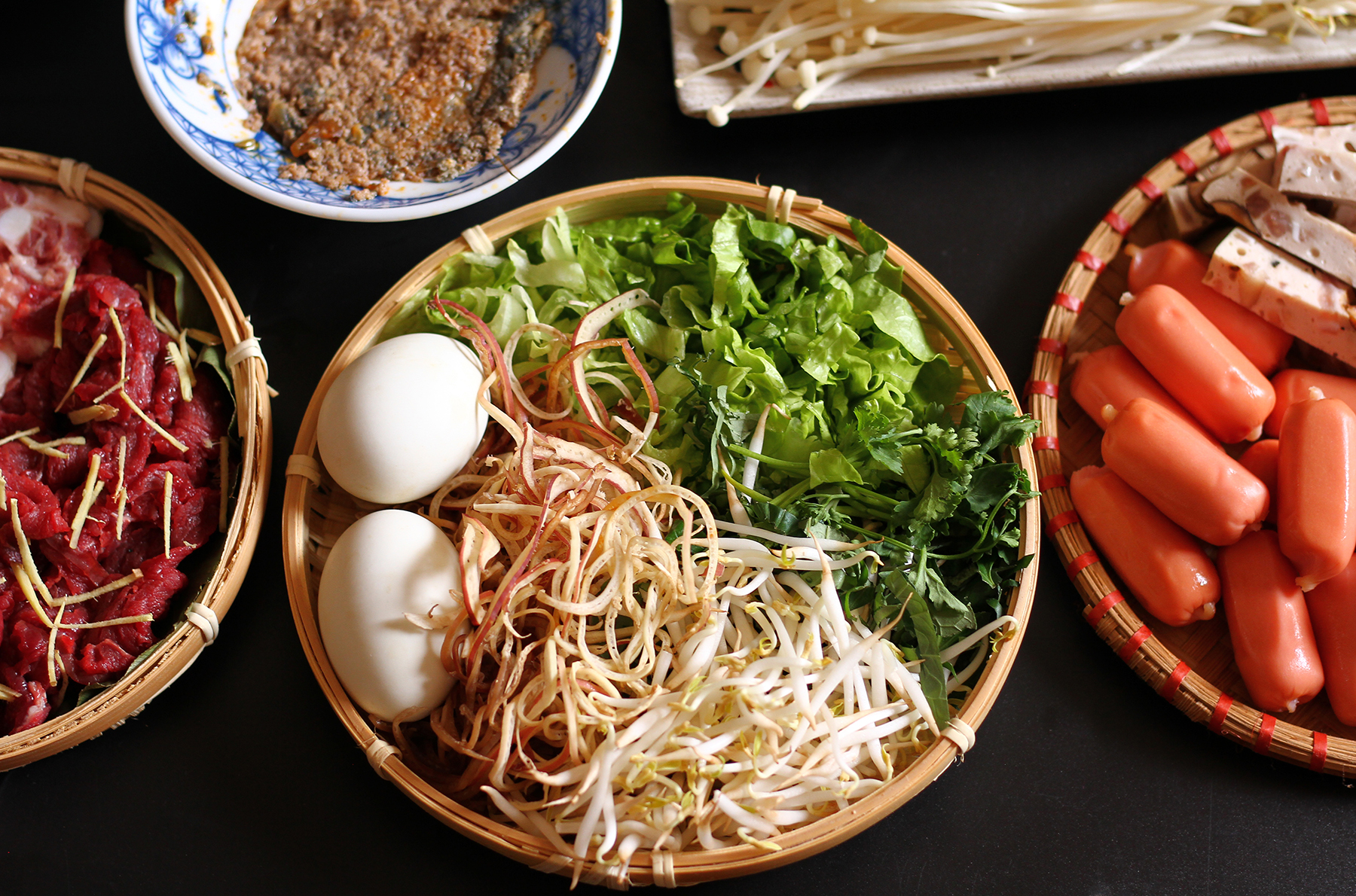 cách làm lẩu riêu cua bắp bò