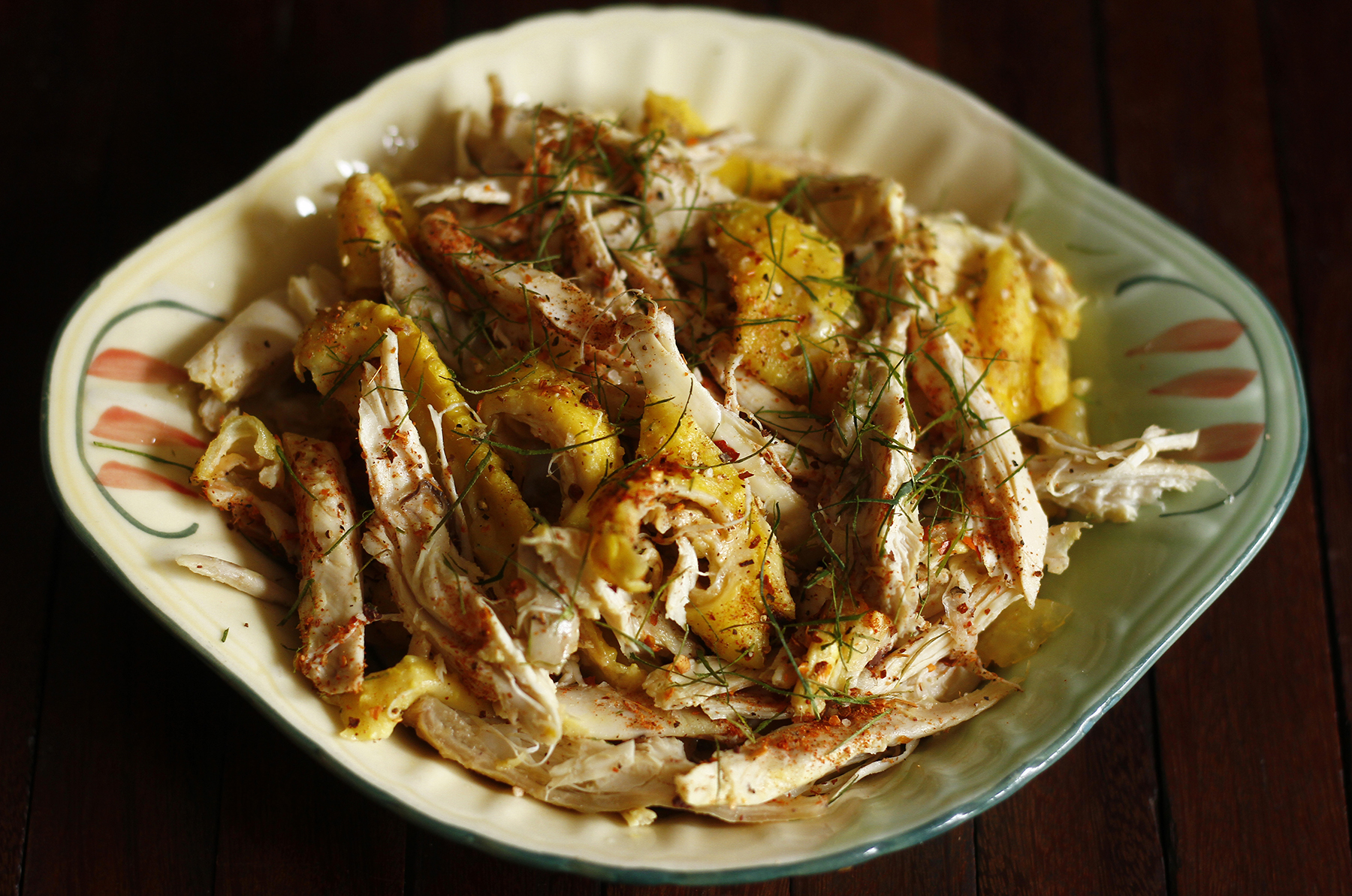 cách làm gỏi gà rau răm