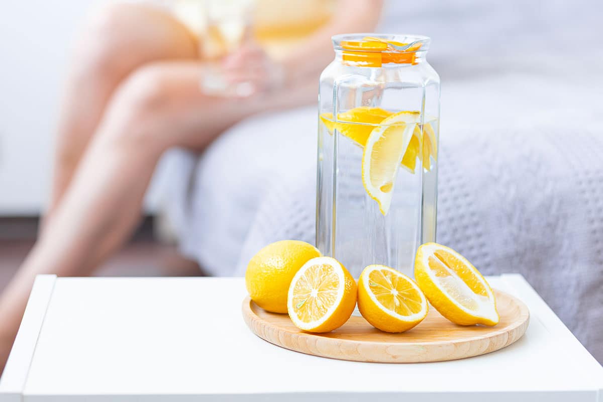 uống nước cốt chanh vào sáng sớm