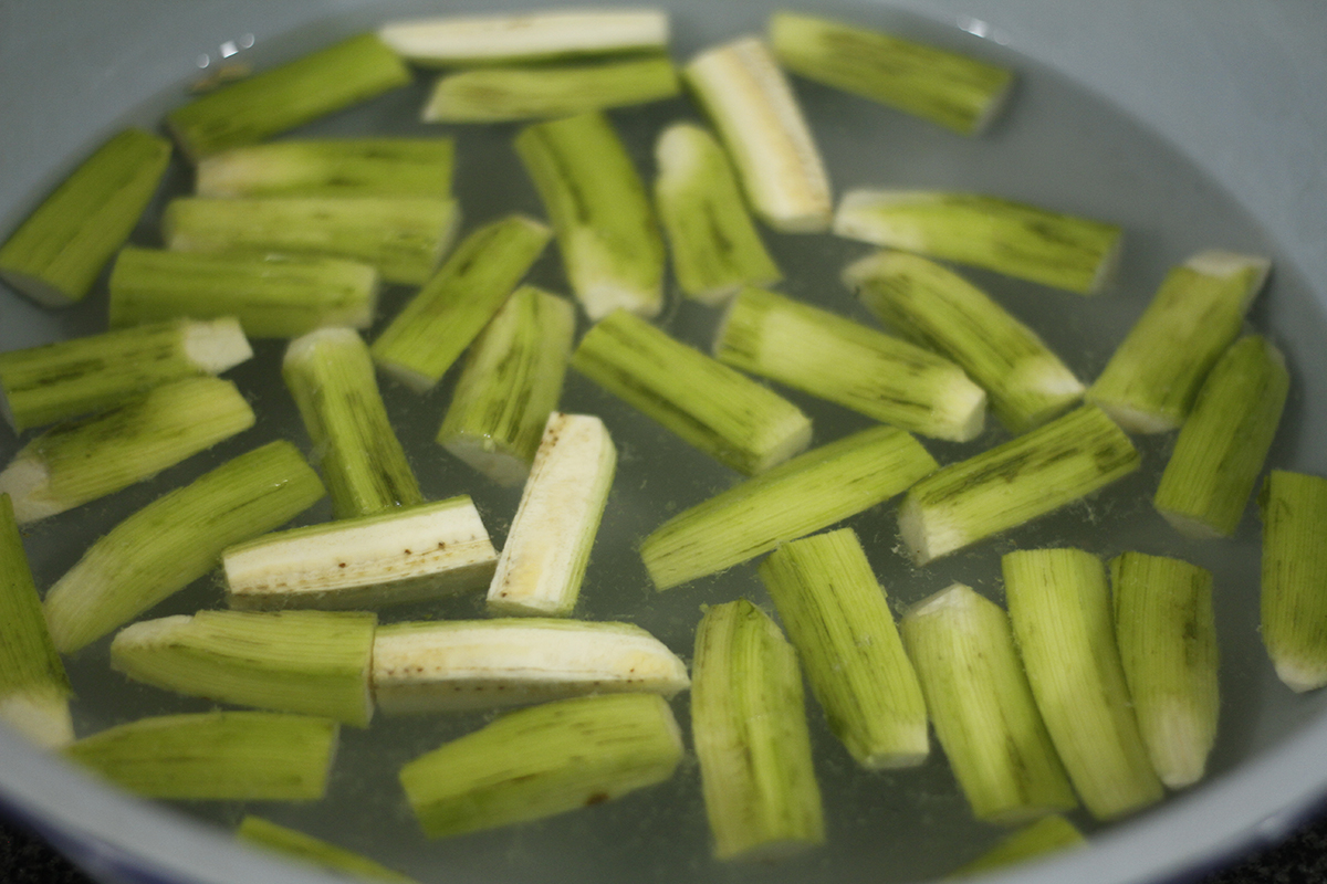 cách nấu ốc chuối đậu miền Bắc