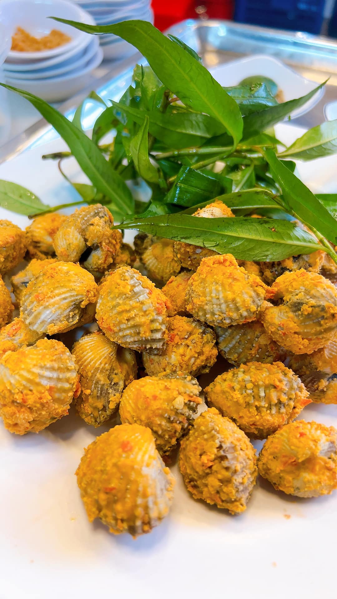 Cách làm sò huyết rang muối