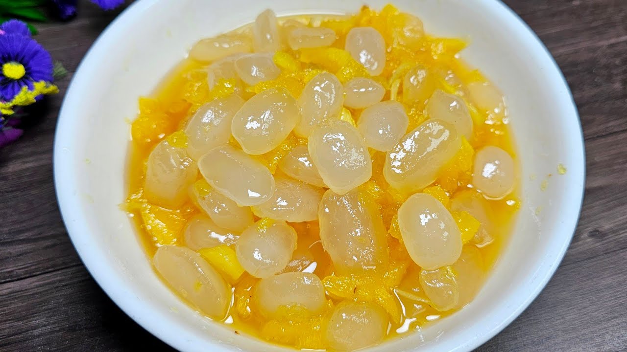 Cách làm hạt đác rim dứa