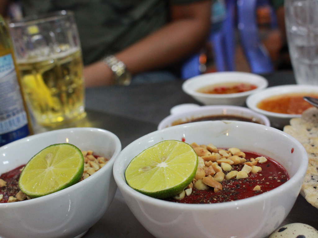 Cách làm tiết canh vịt
