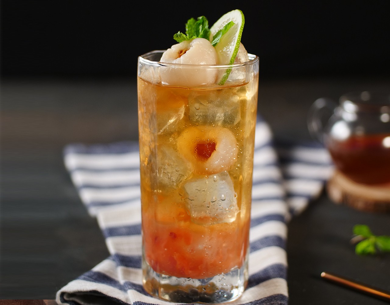 cách làm trà vải