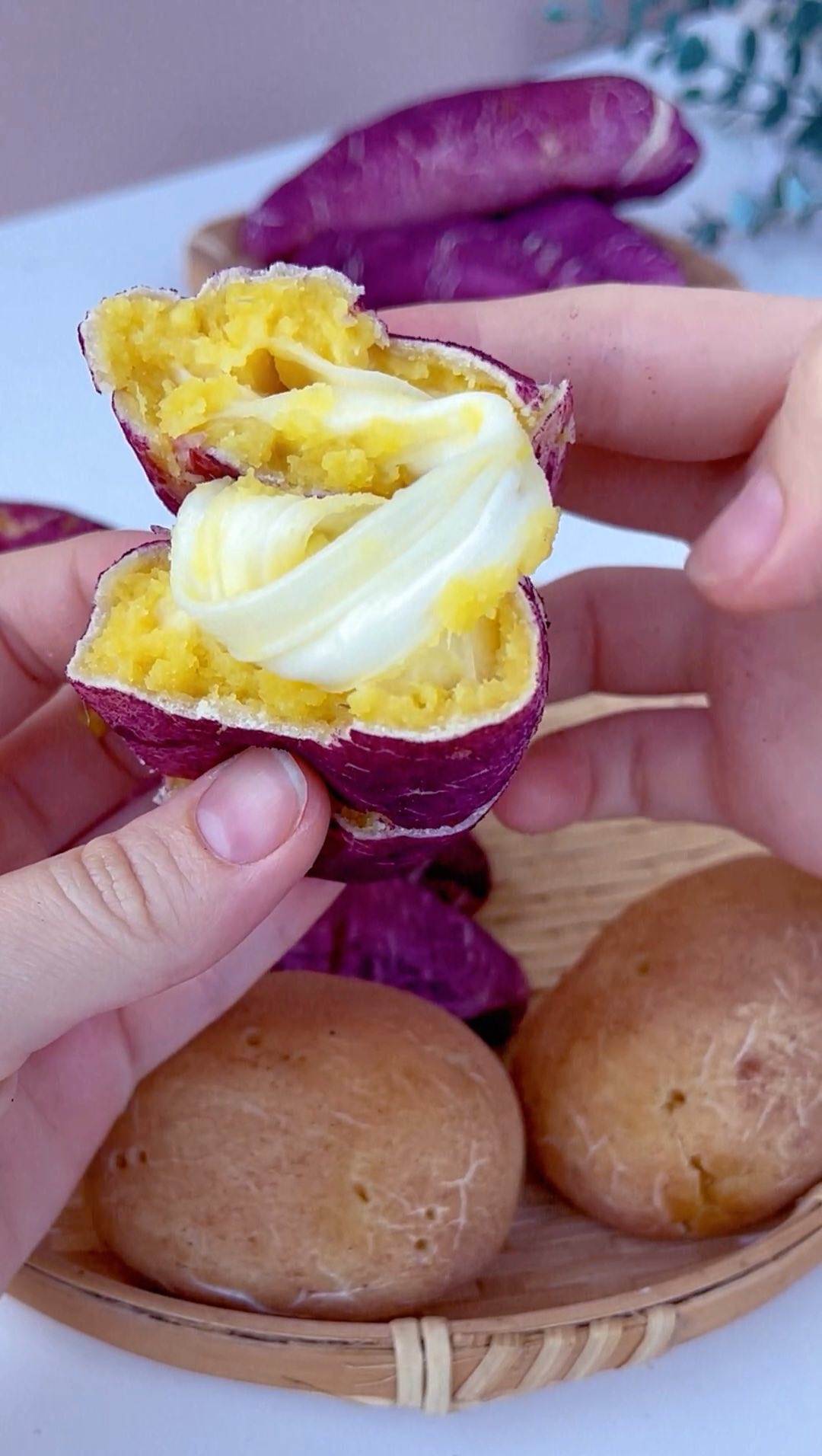 cách làm bánh khoai lang