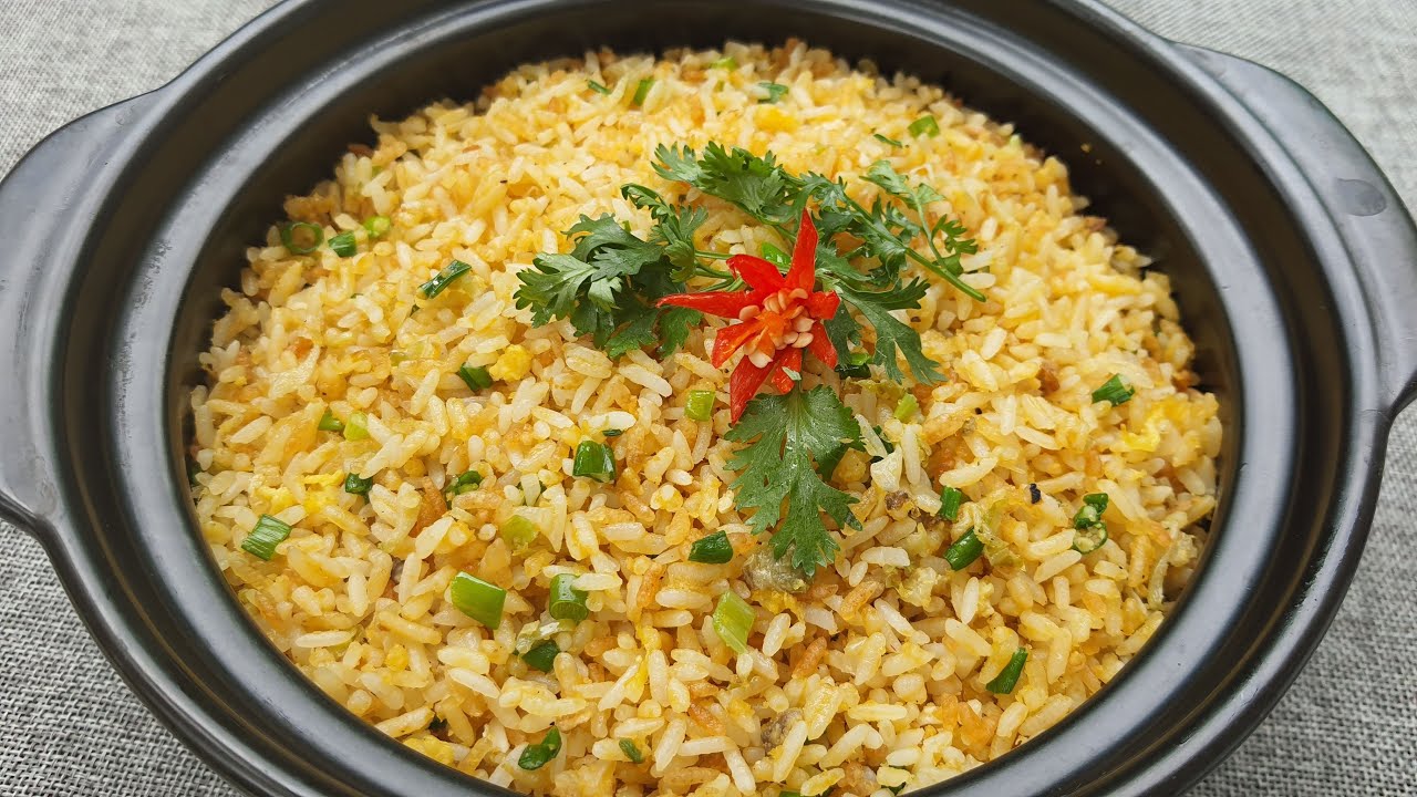 Cách làm cơm chiên cá mặn
