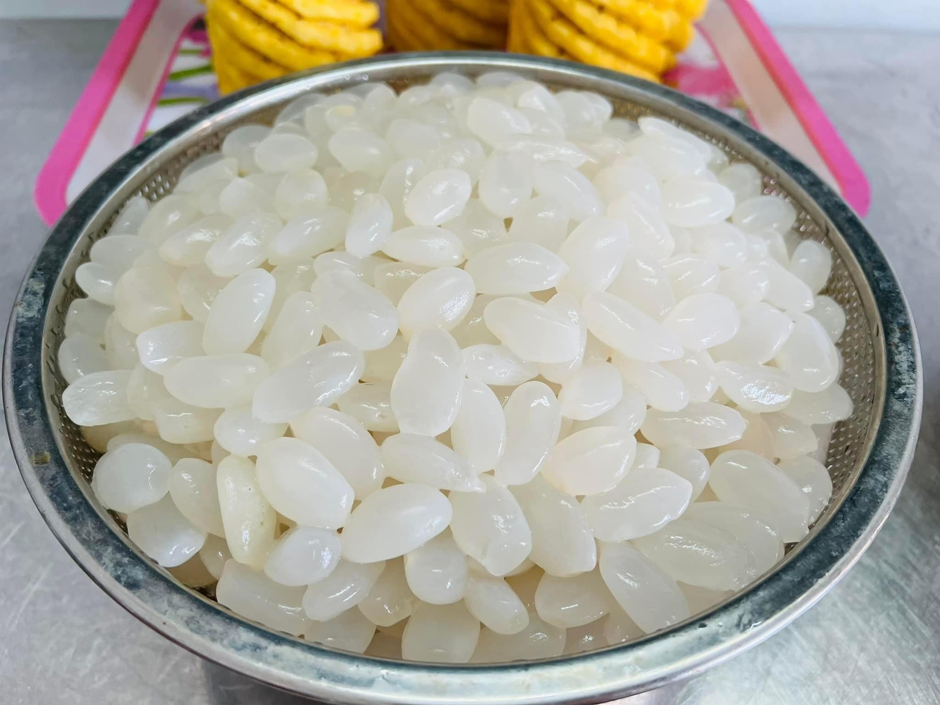 Cách làm hạt đác rim dứa