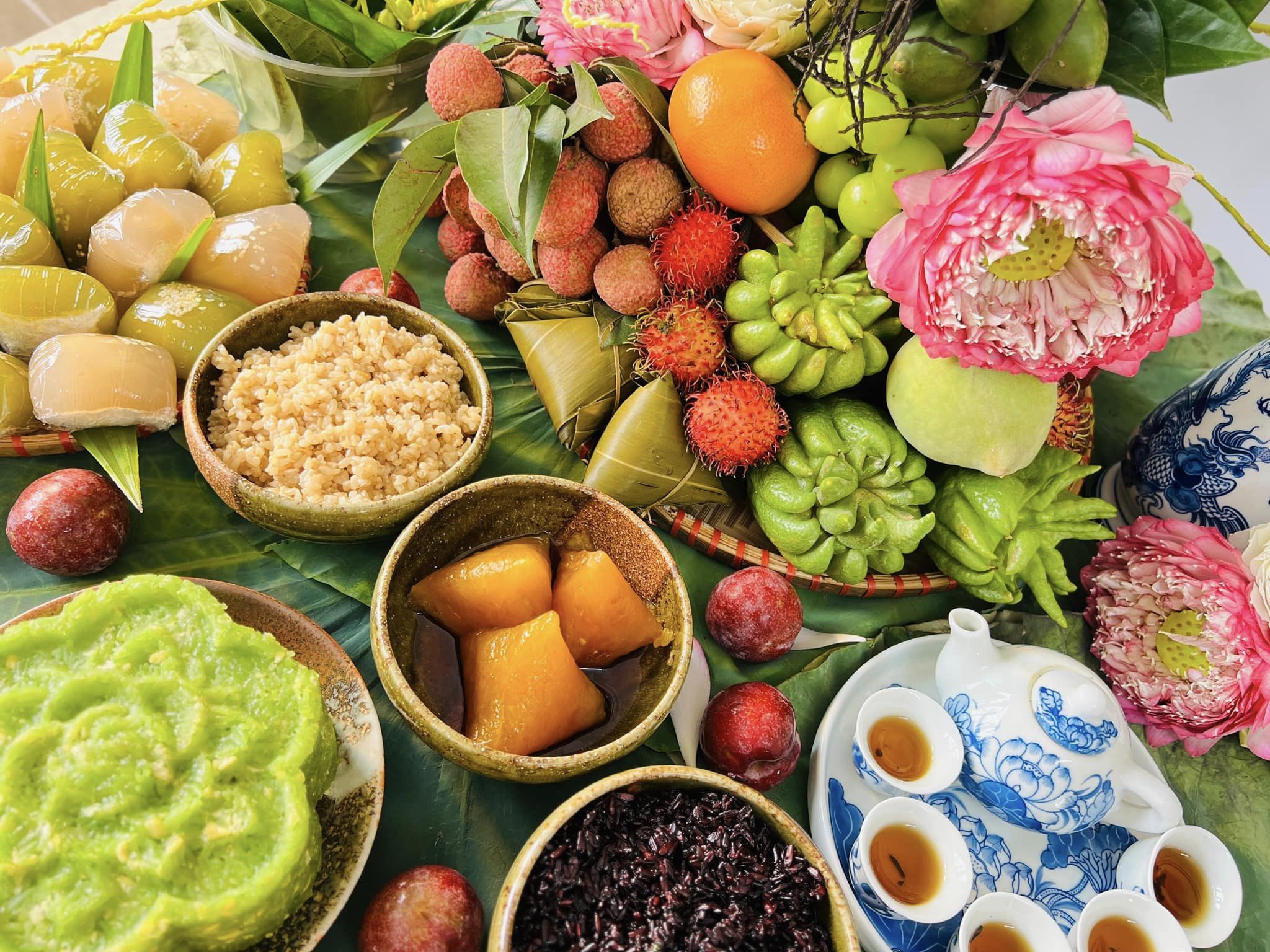 mâm cỗ miền nam