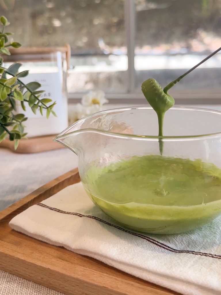 Cách làm nước dừa matcha