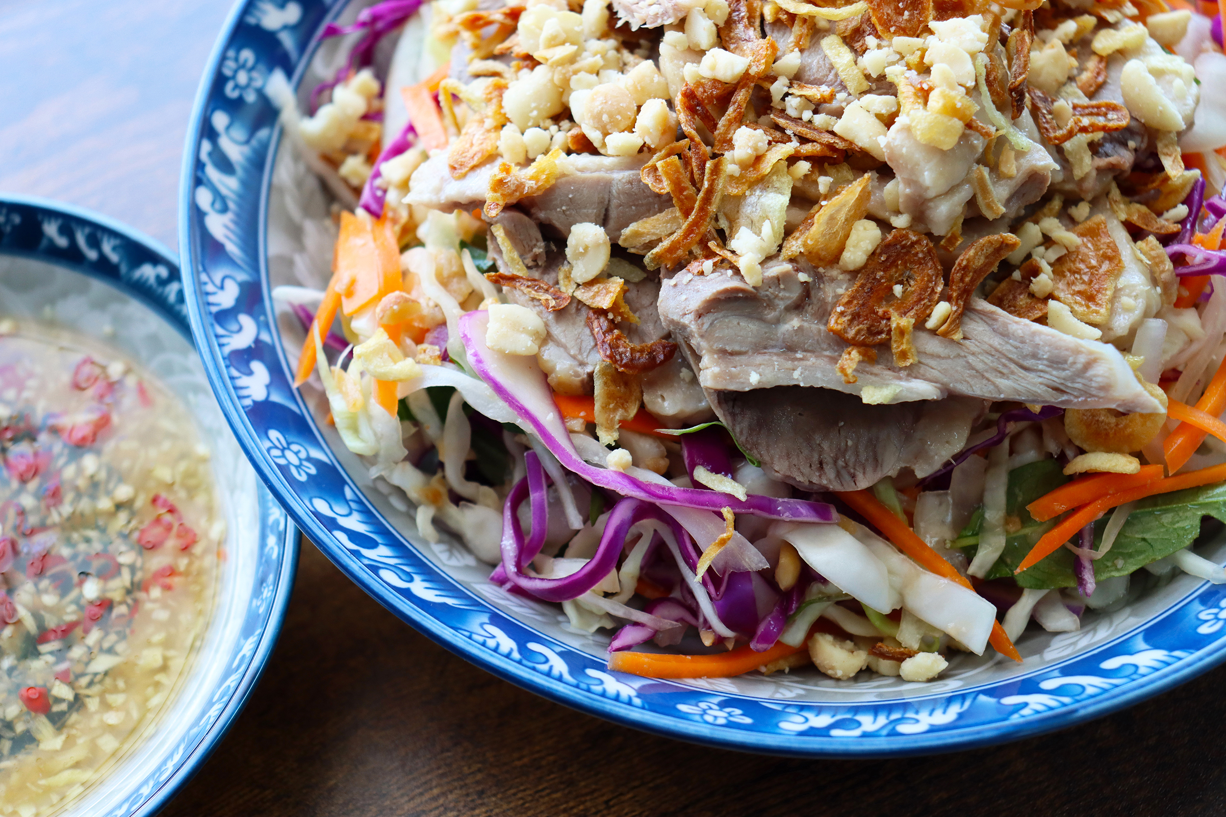 cách làm gỏi vịt bắp cải