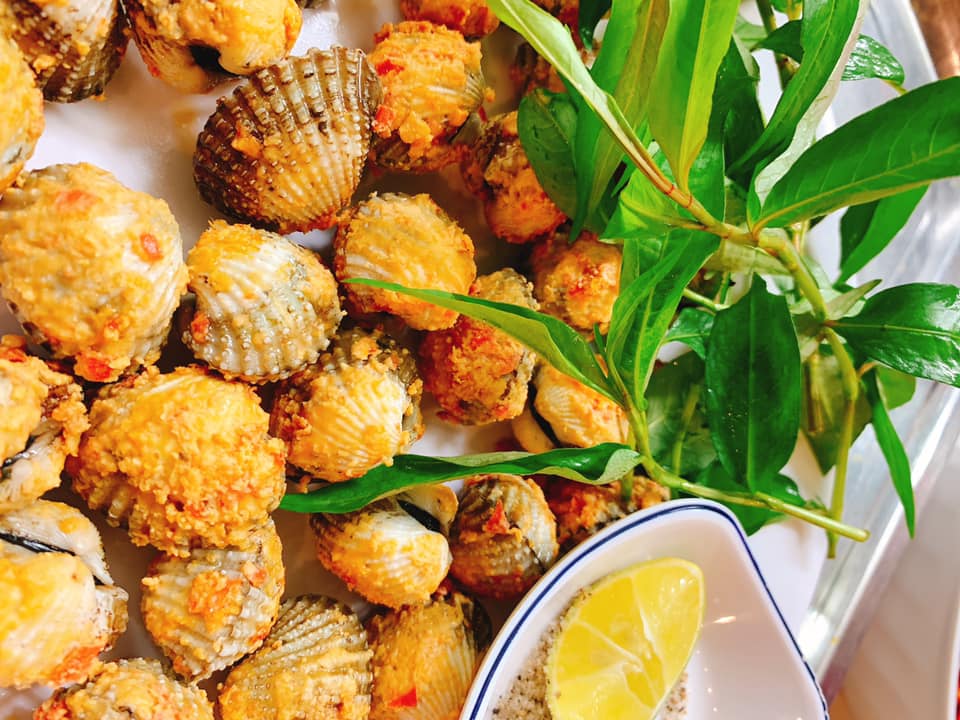 Cách làm sò huyết rang muối