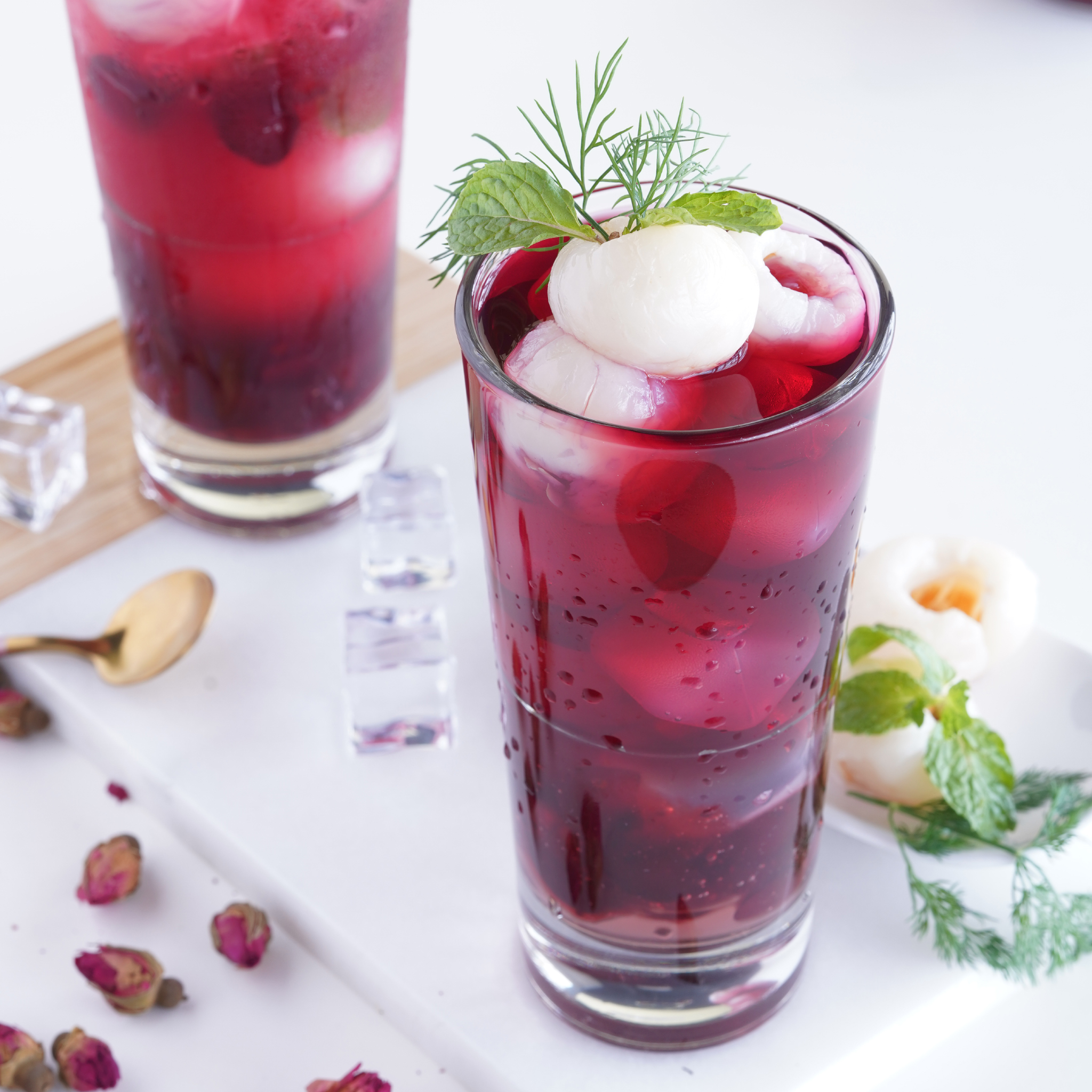 cách làm trà vải