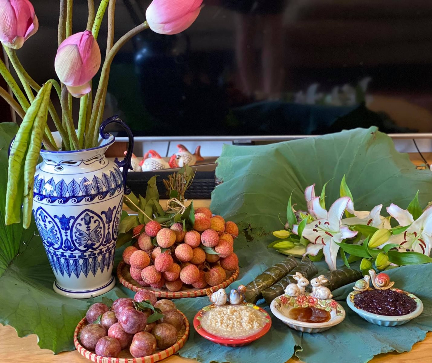 mâm cúng Tết Đoan Ngọ miền Nam