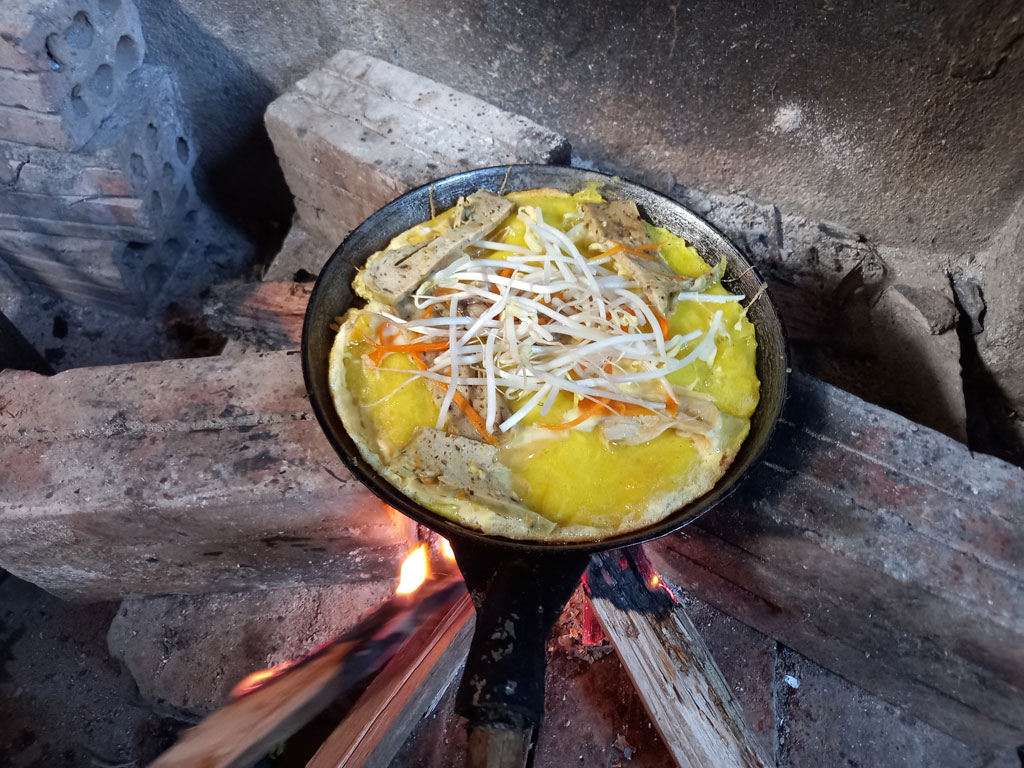 cách làm bánh xèo