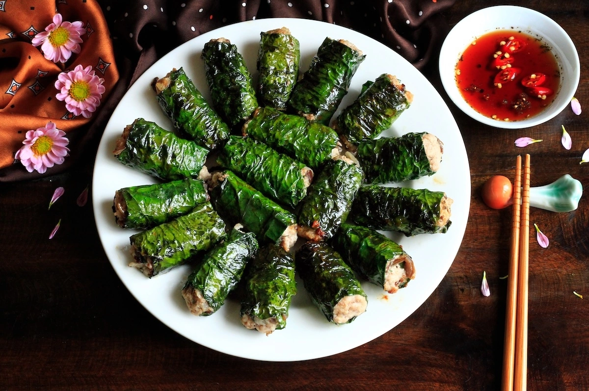 cách làm chả ốc lá lốt