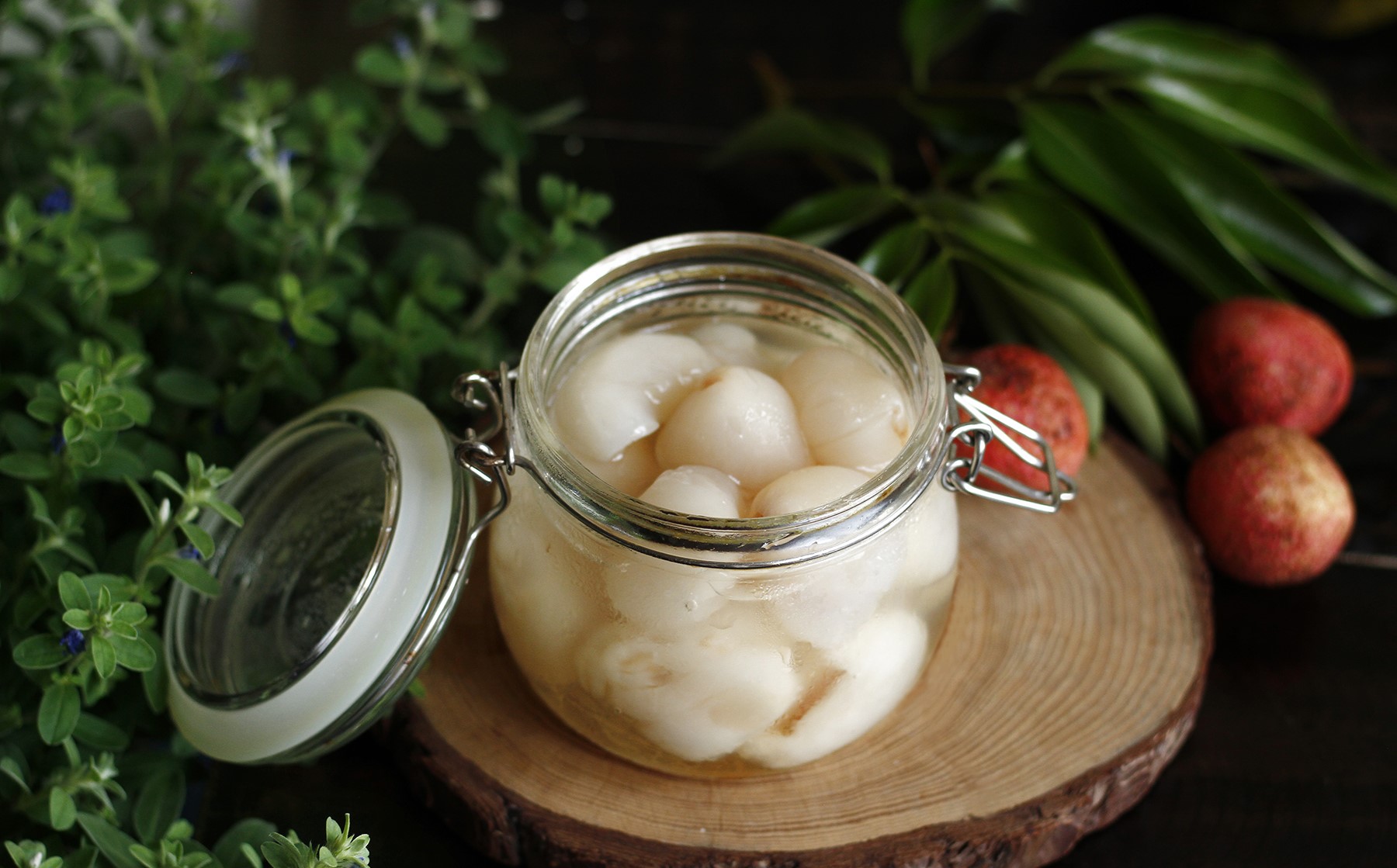 vải ngâm đường phèn để được bao lâu