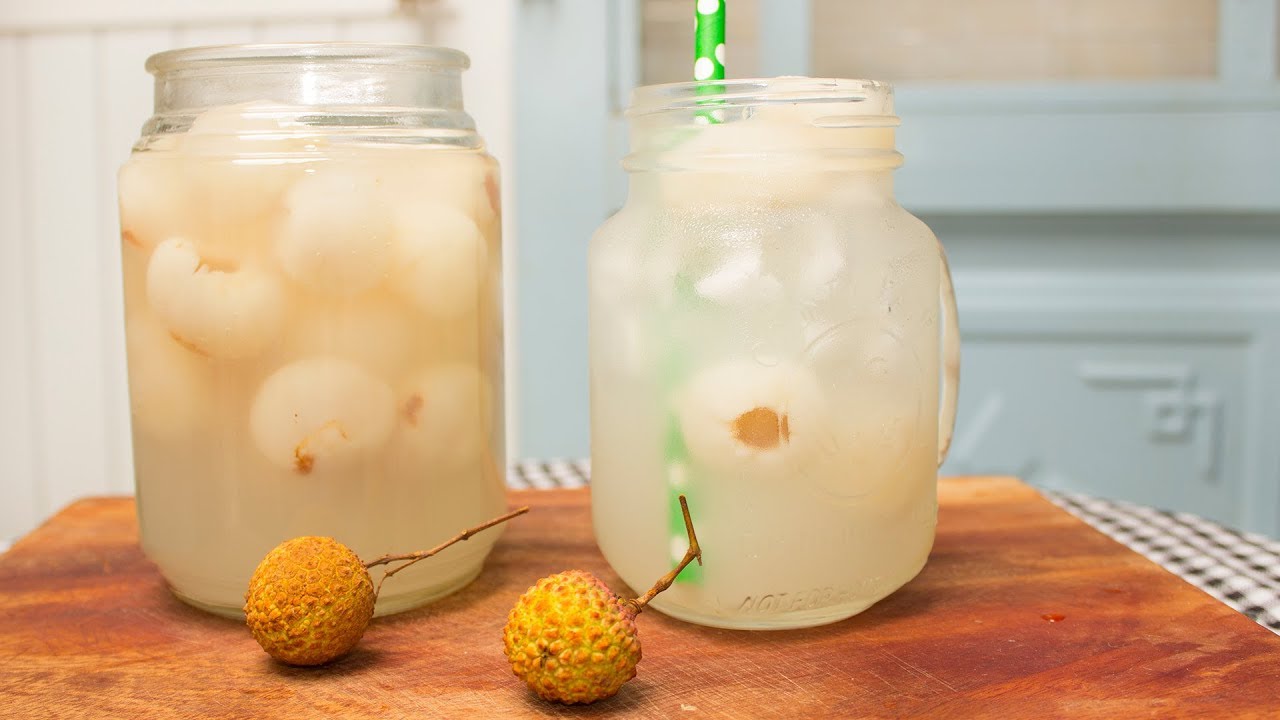 cách làm nước vải từ vải tươi