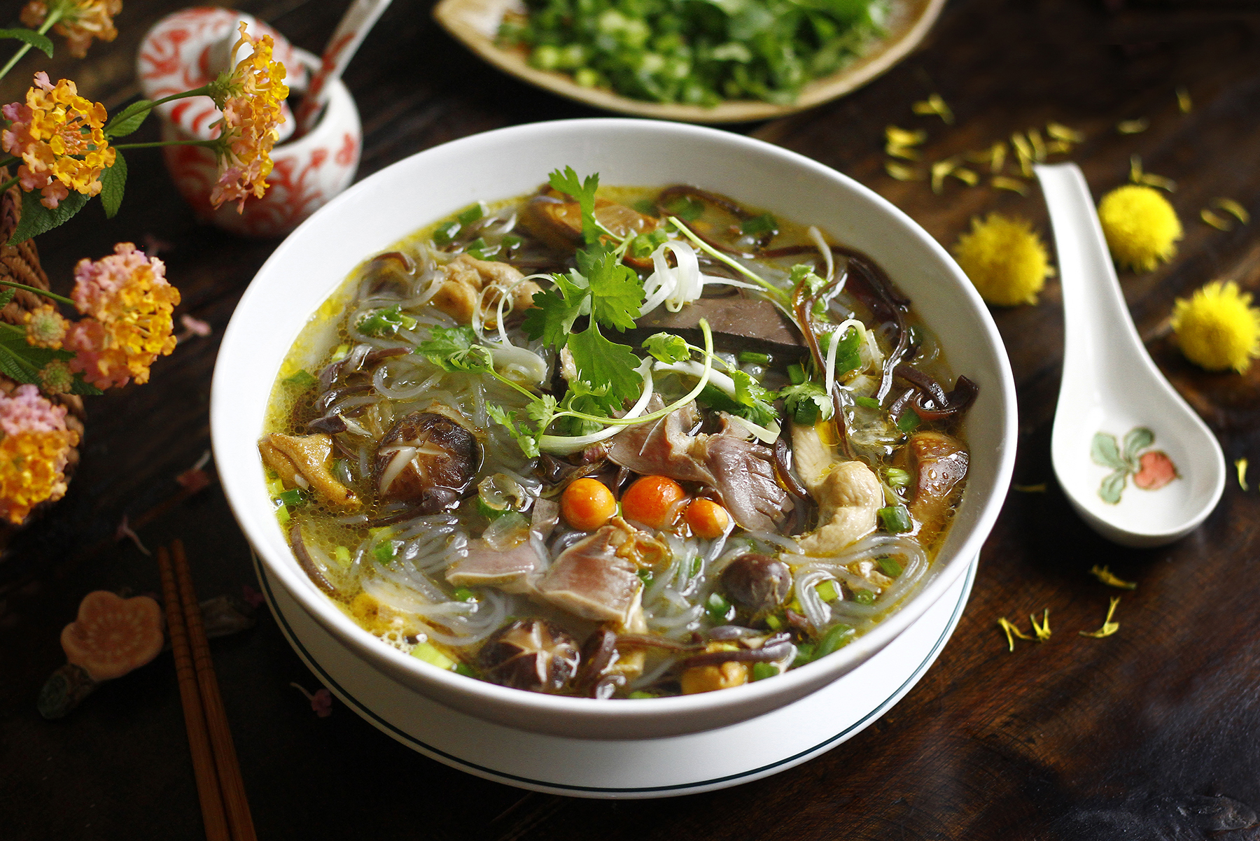 cách nấu miến dong sợi to