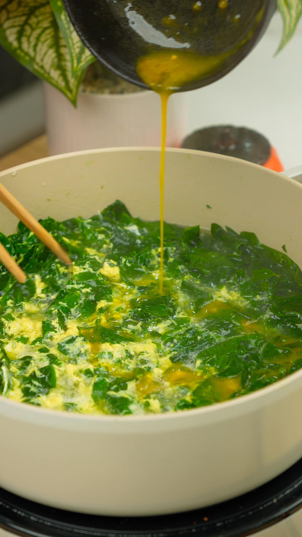 cách nấu canh rau má