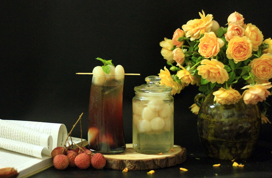 cách làm nước vải từ vải tươi