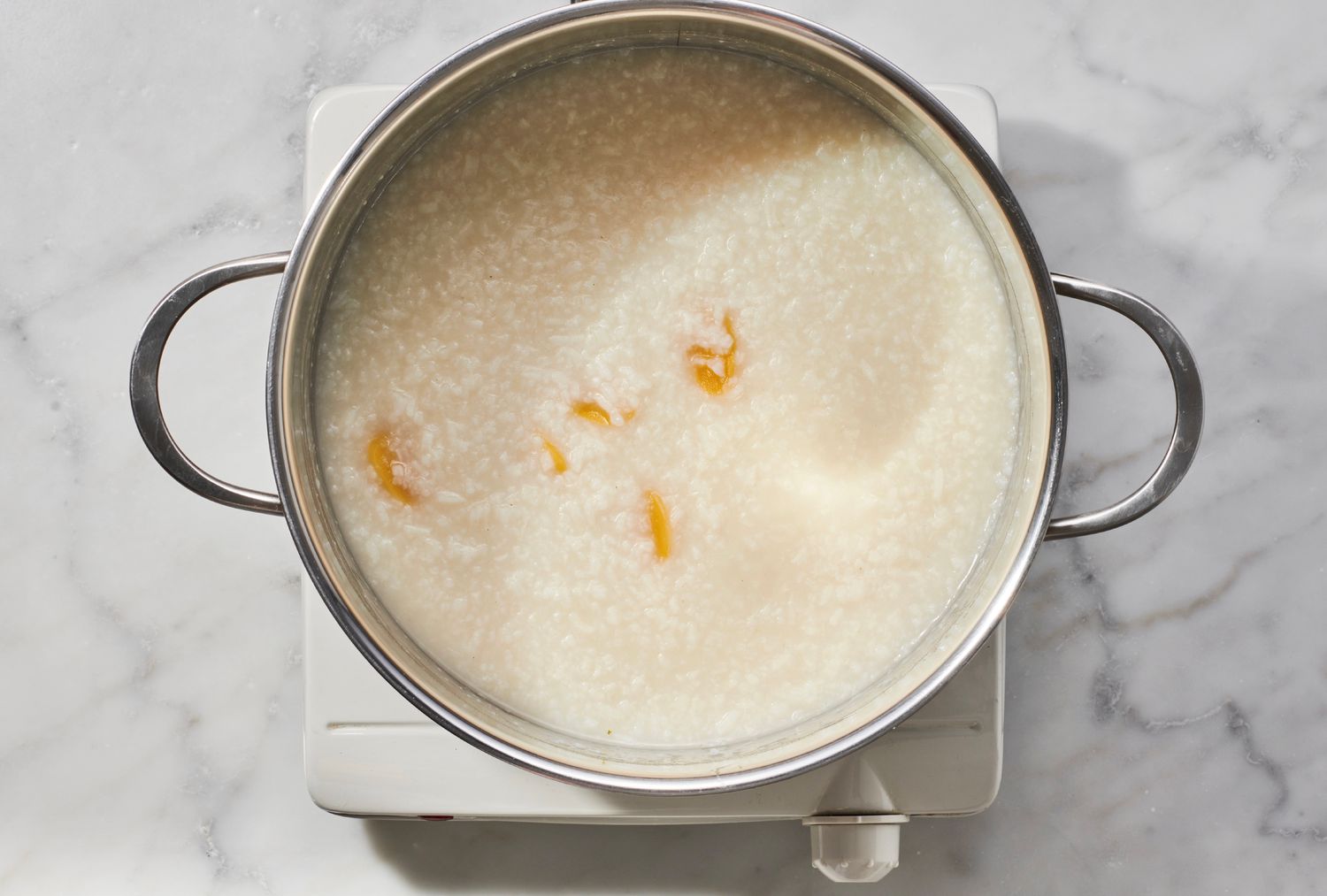 cách nấu cháo bằng bếp từ