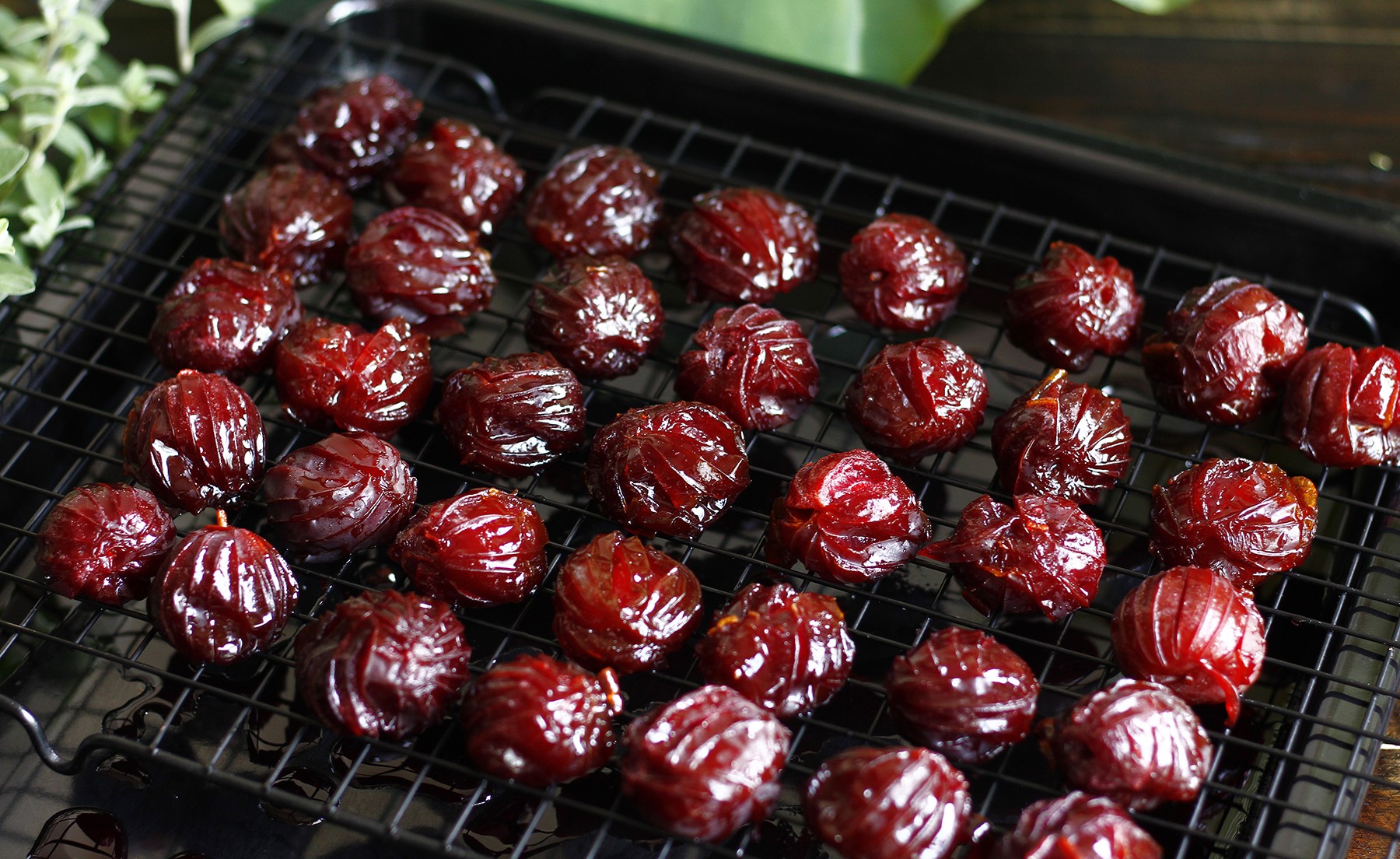 ô mai mận xào gừng
