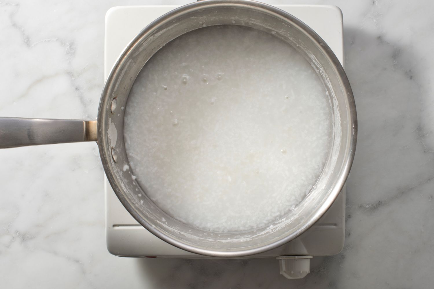 cách nấu cháo bằng bếp từ