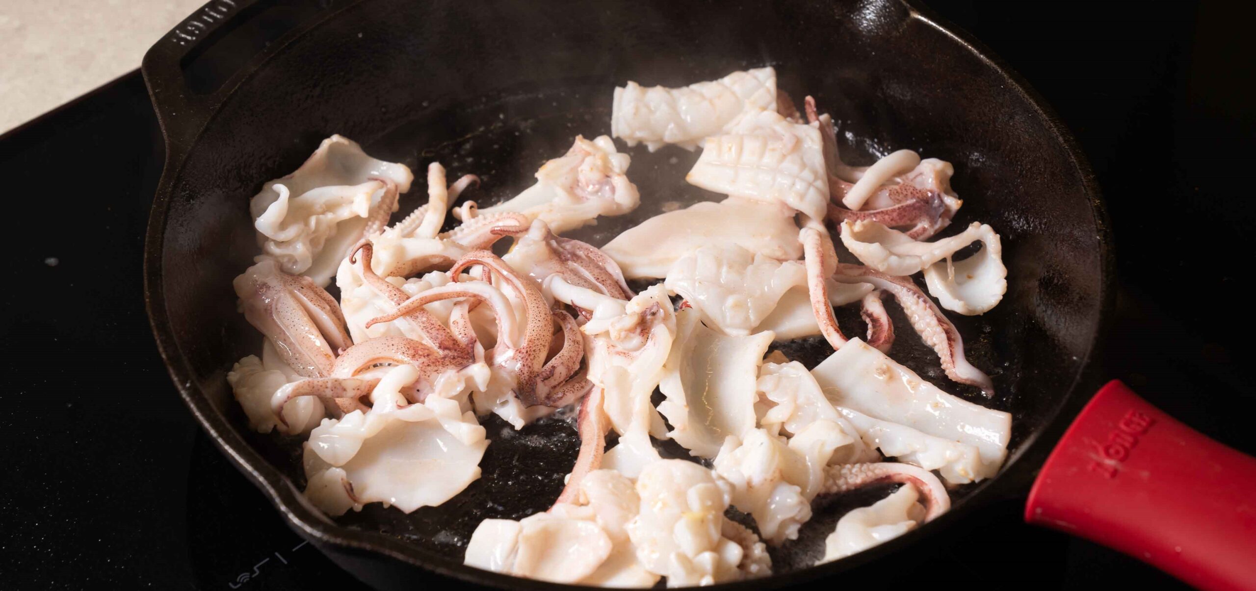 cách làm mực xào dứa