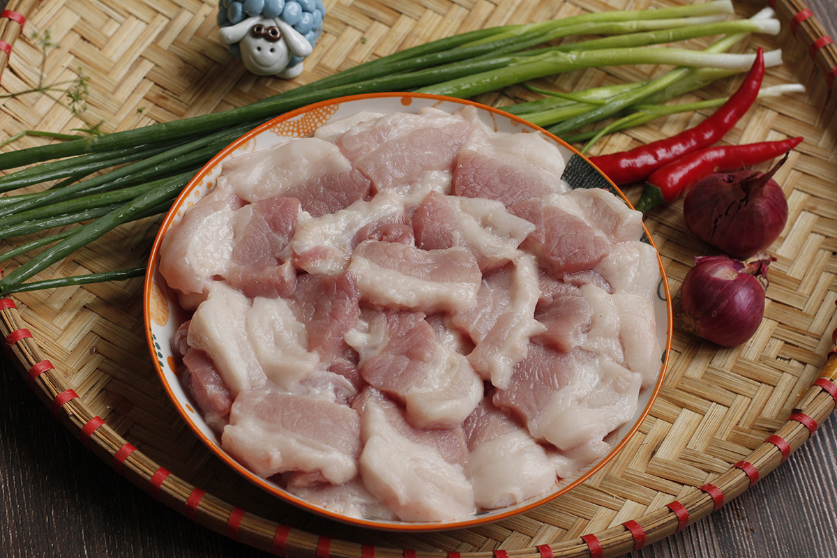 chọn nguyên liệu