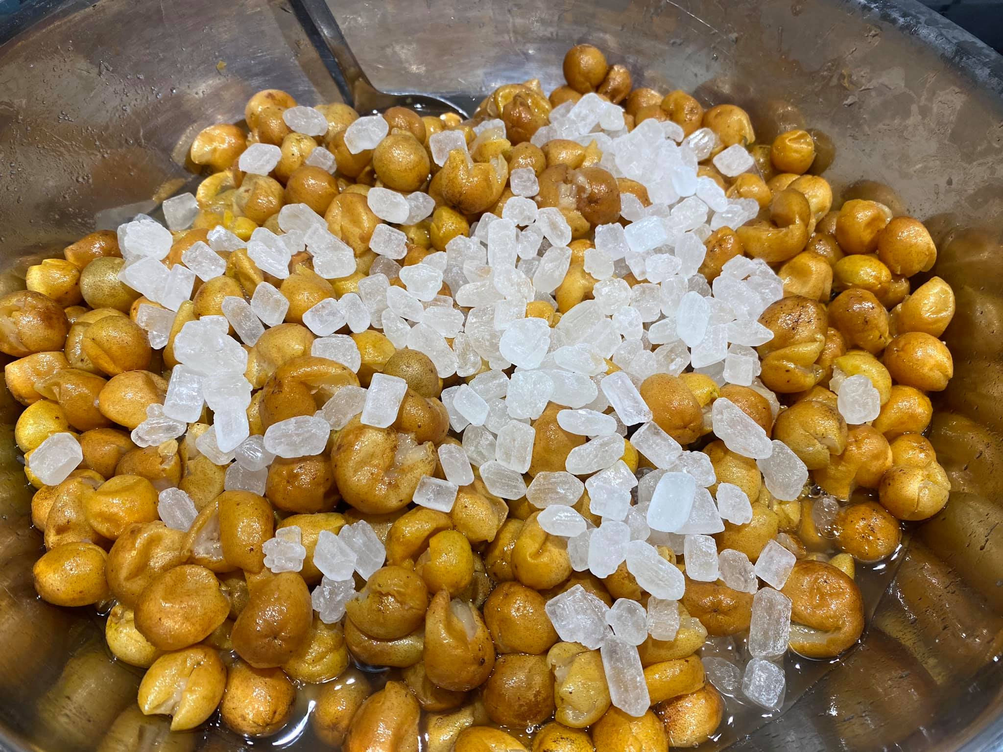 Cách ngâm quất hồng bì với đường phèn