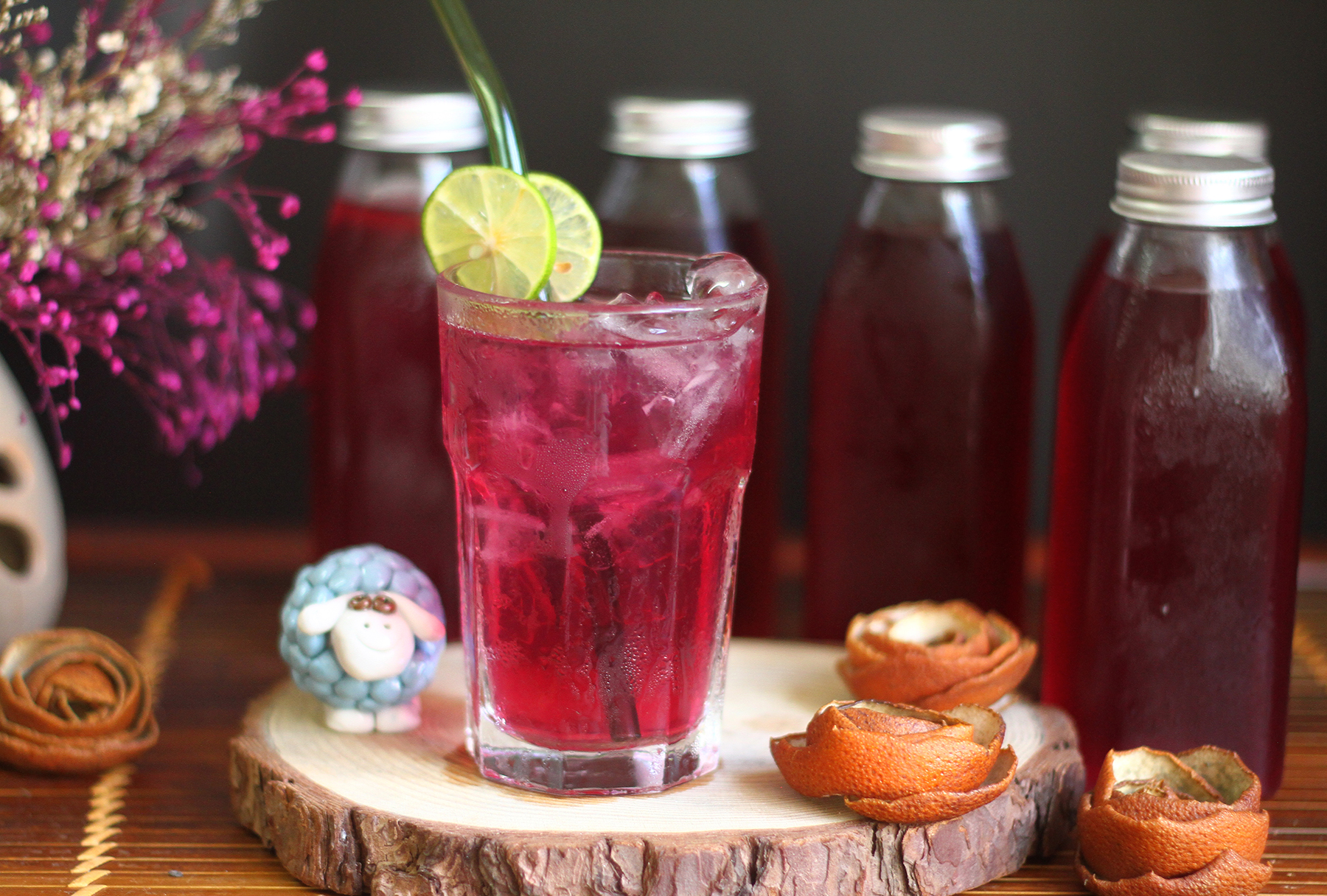 cách nấu nước lá tía tô